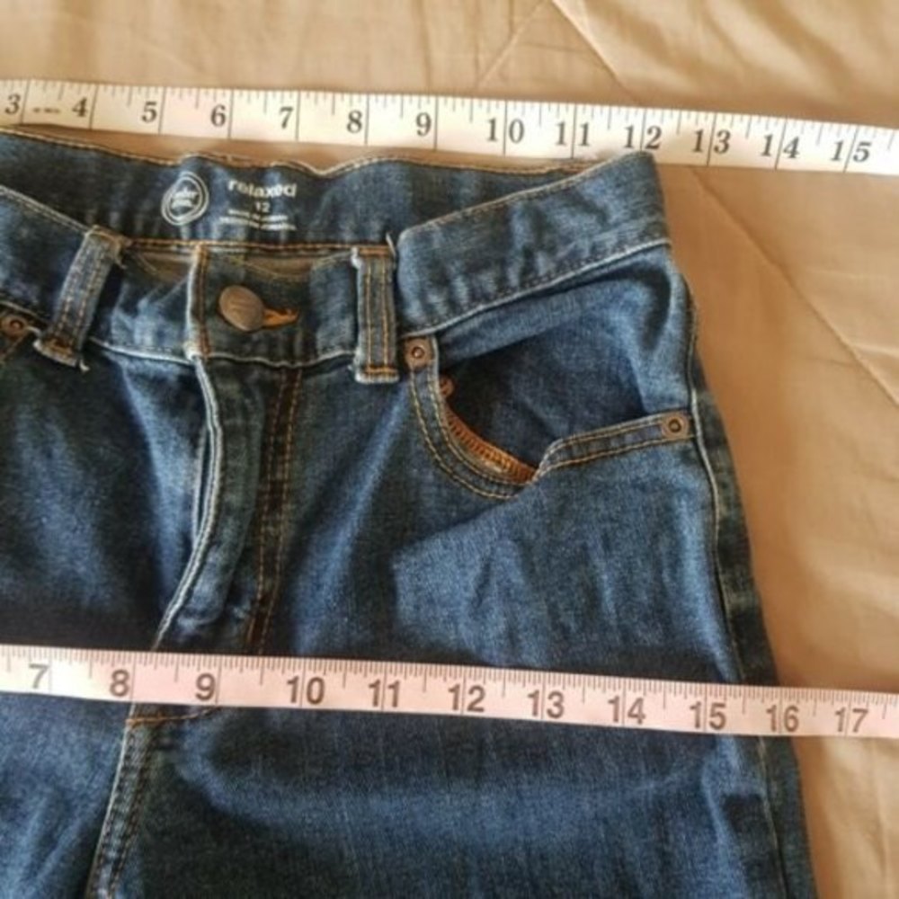 Wonder Nation Boys Size 12 Straight Fit  Denim Jeans - Picture 8 of 12